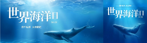 6月8日世界海洋日宣传公众号封面图