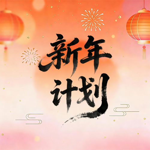 新年计划红色喜庆微信公众号次图