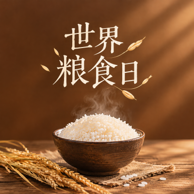 世界粮食日珍惜盘中餐微信公众号次图