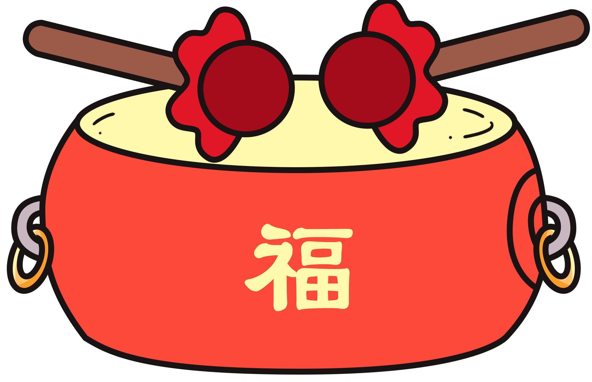 打鼓插画图片创作方法！快速制作技巧！