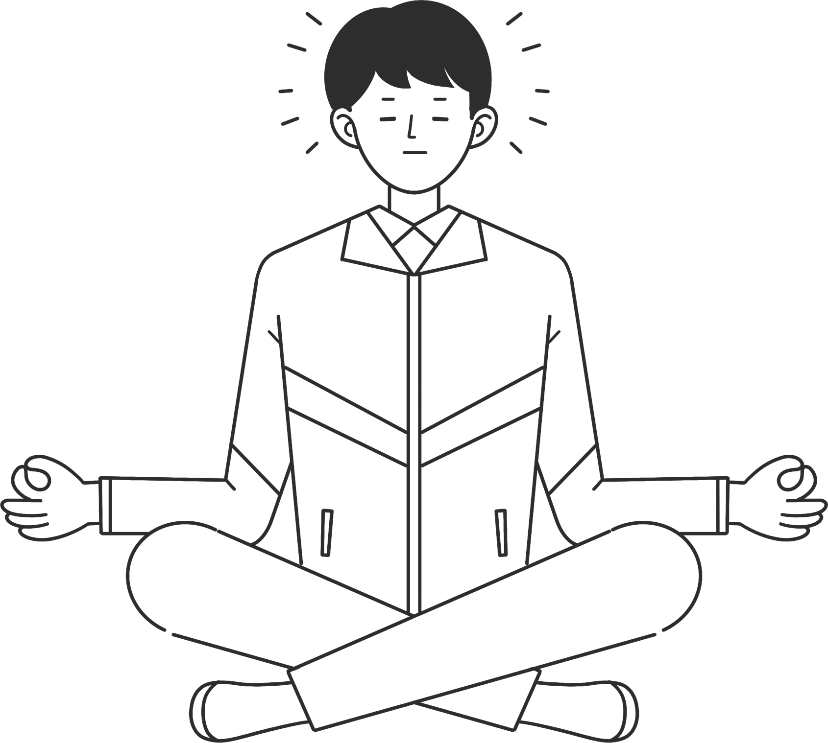 男生插画手绘怎么画？