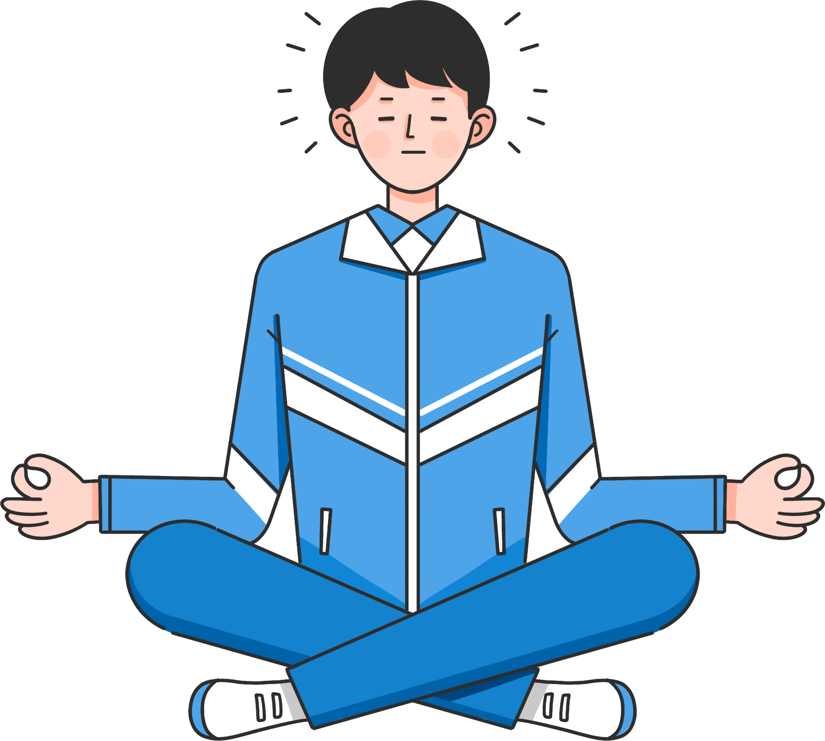 男生插画手绘怎么画？