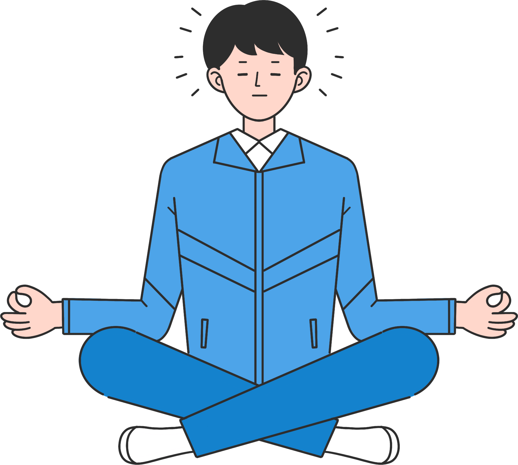 男生插画手绘怎么画？