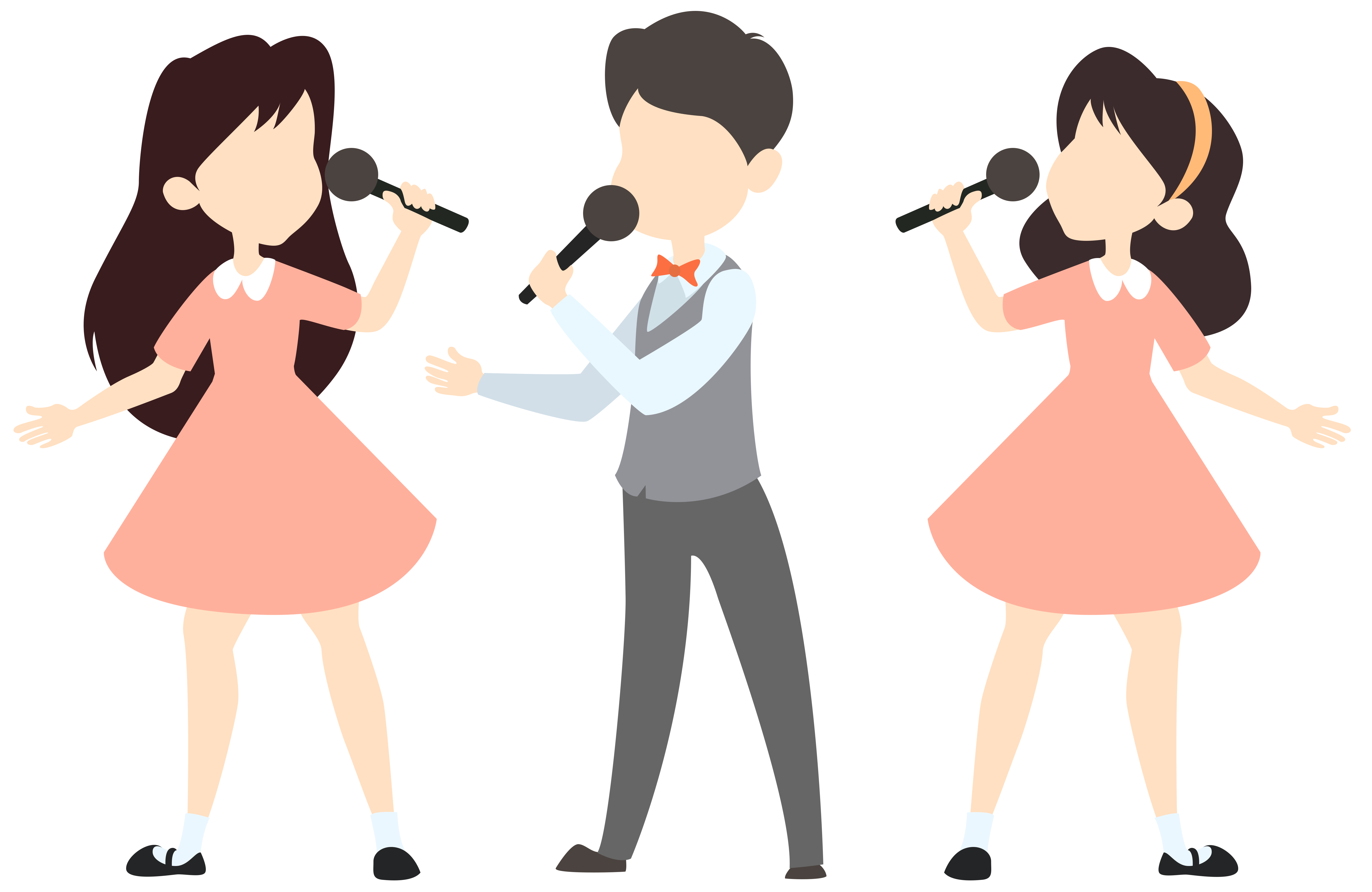合唱比赛绘画图片简笔画制作技巧