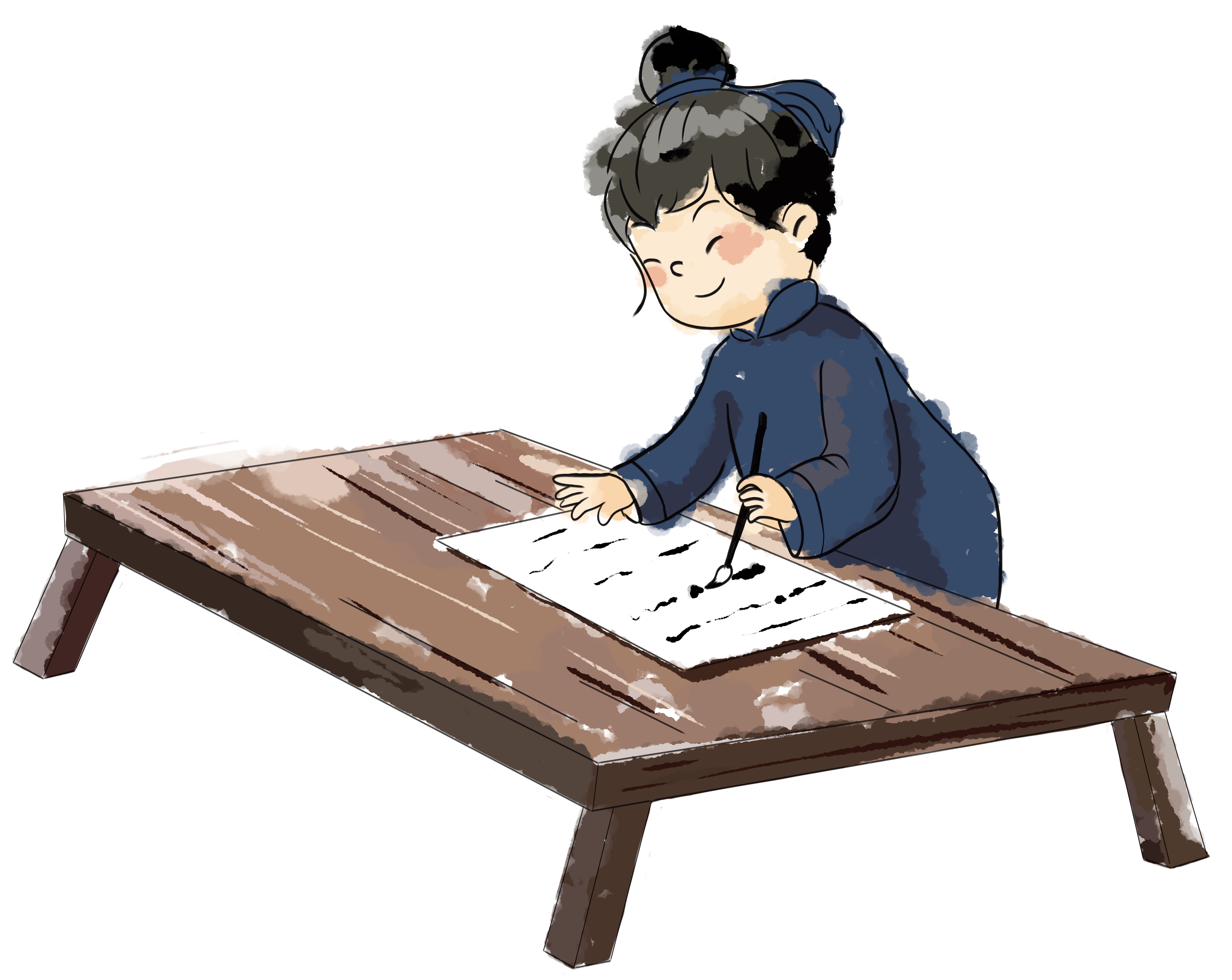 书法培训图怎样画