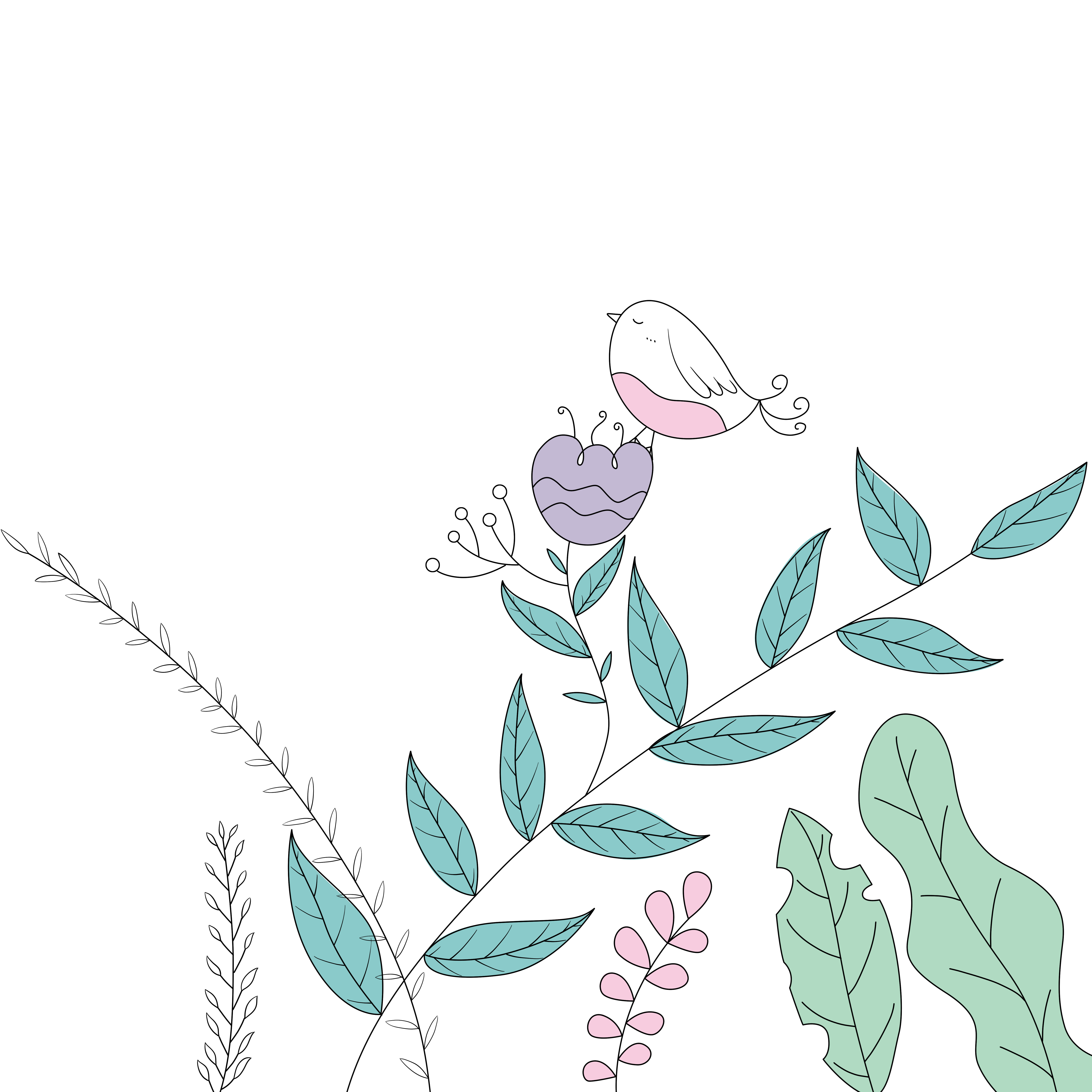 简约清新绘画图片创作方法快速制作技巧