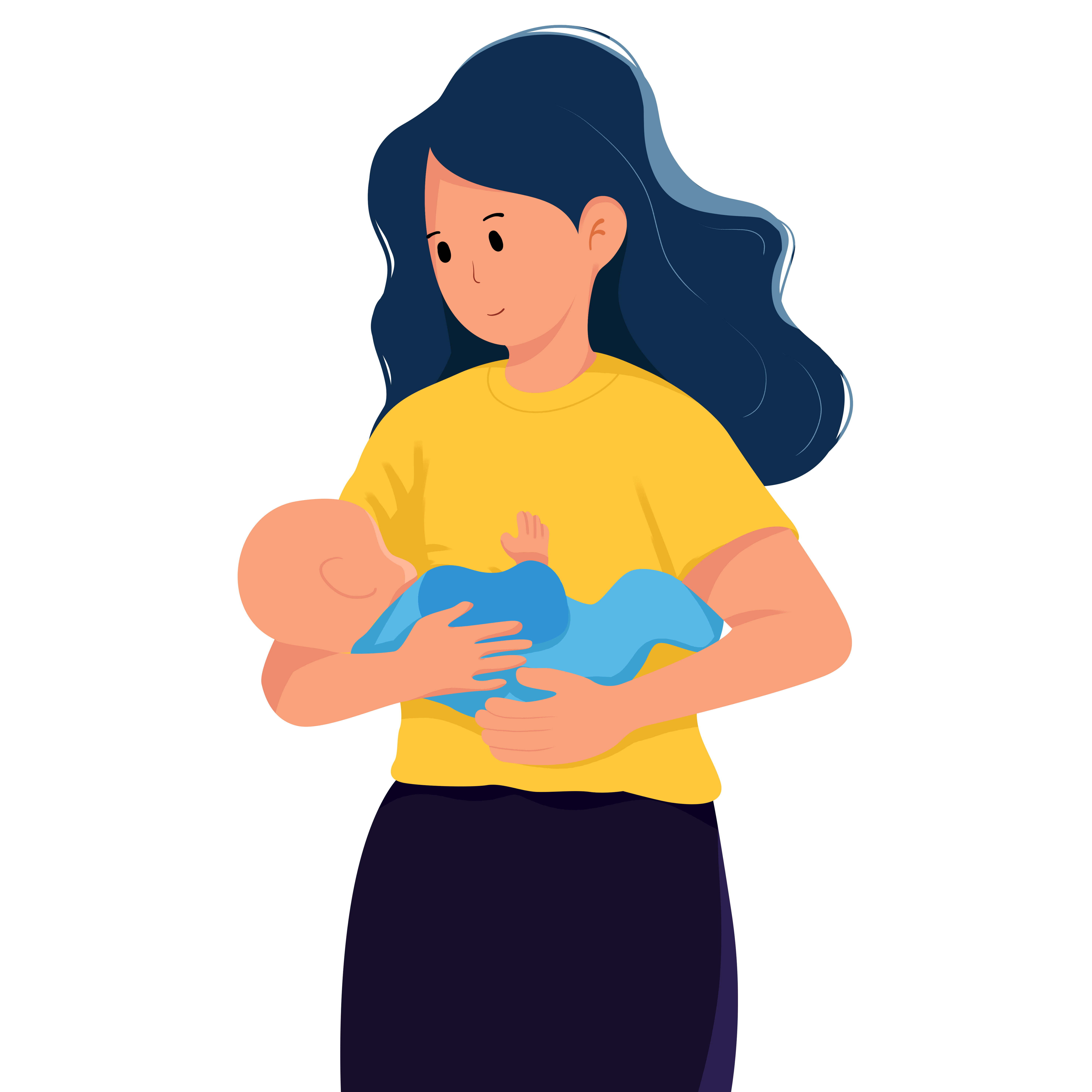 母乳喂养创意海报怎样画