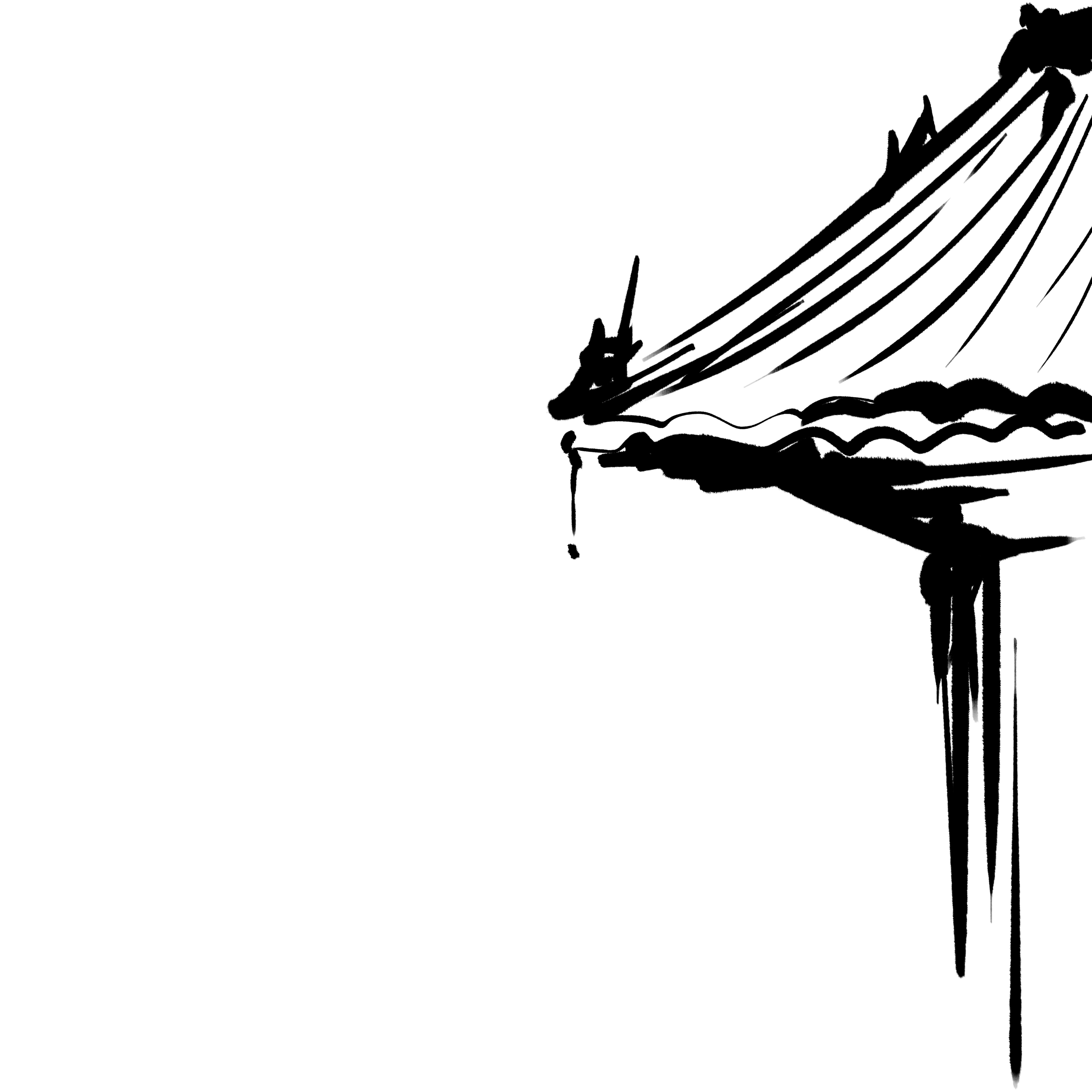 水墨建筑素材如何绘制