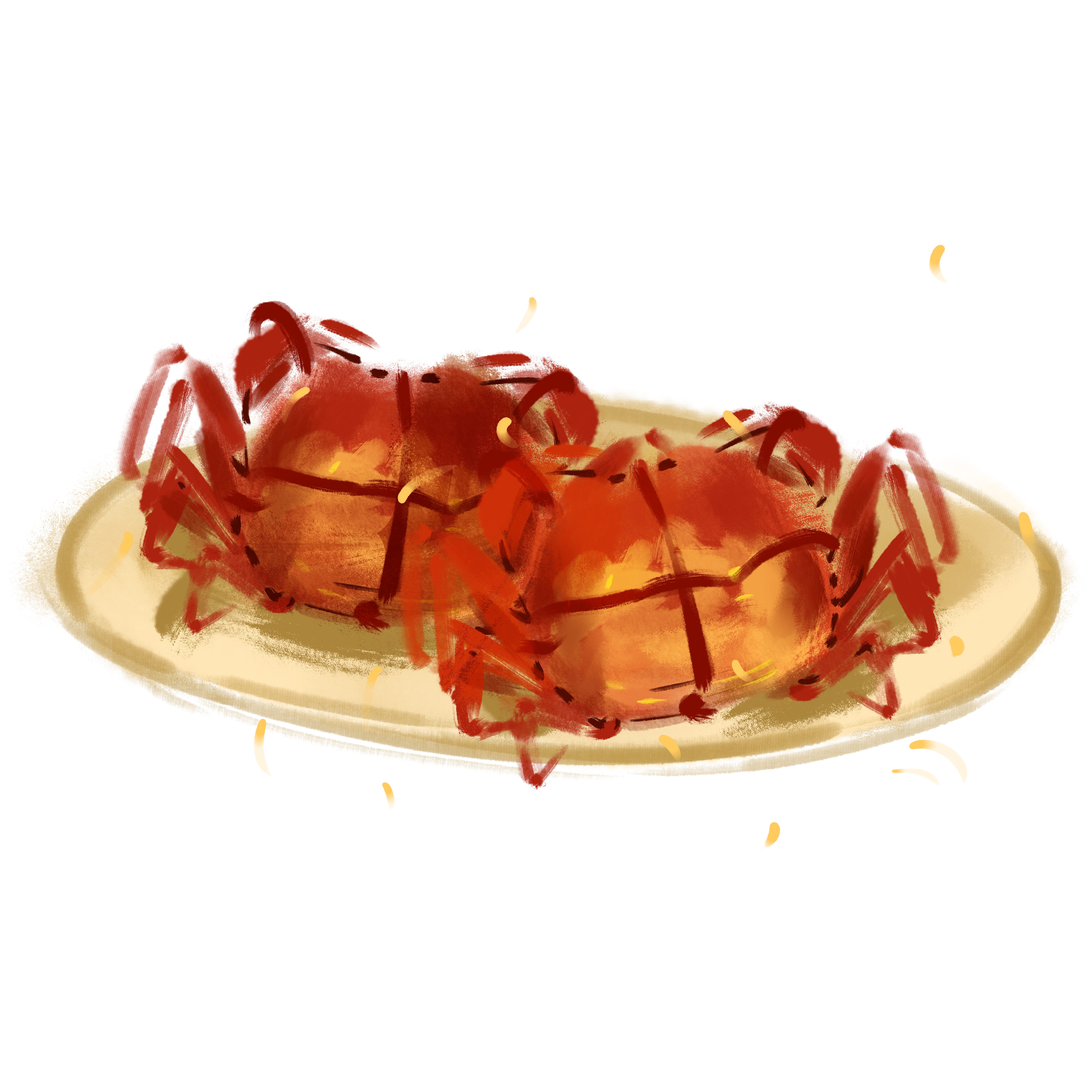 你好十月插画图片制作技巧