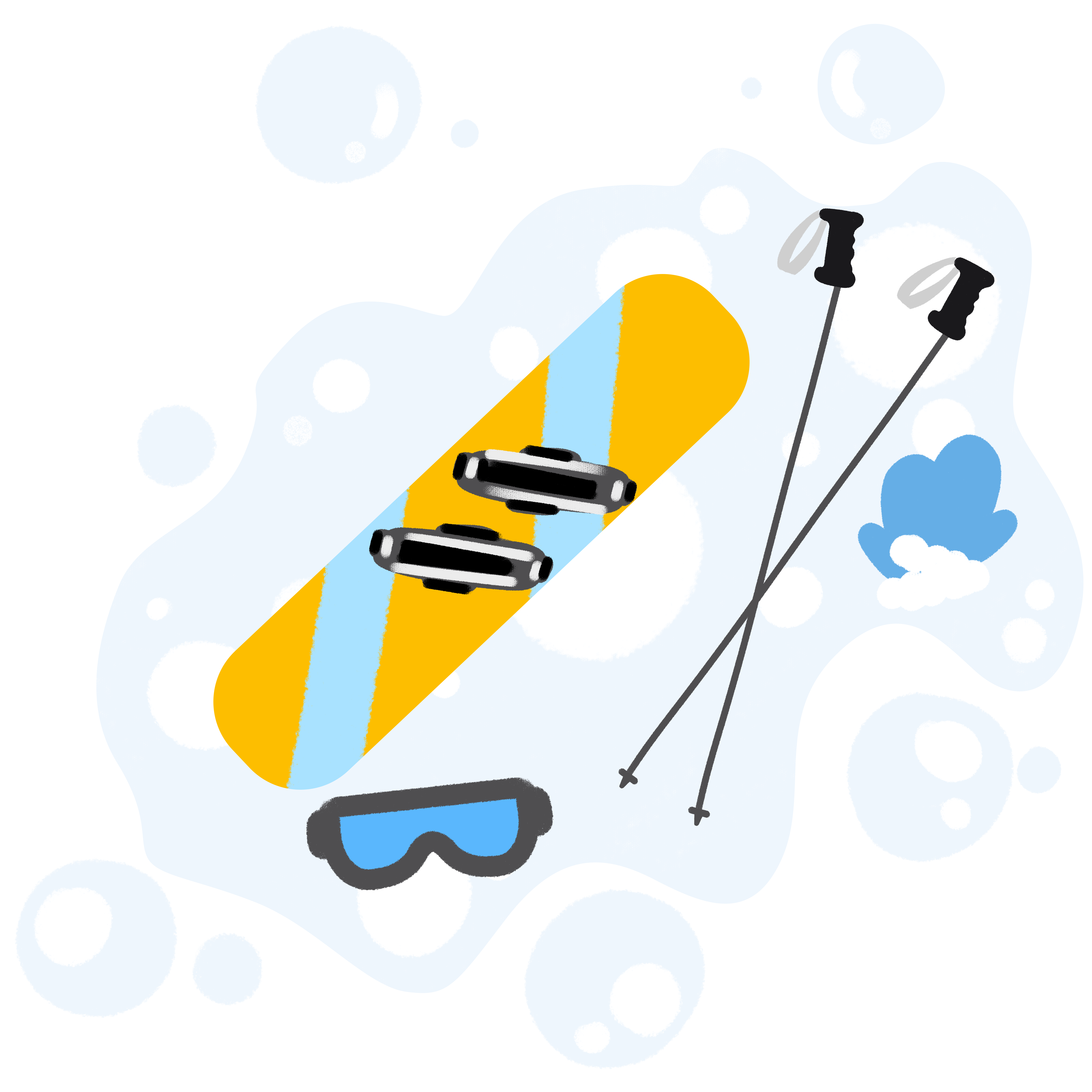 谷爱凌热爱滑雪素材怎样画